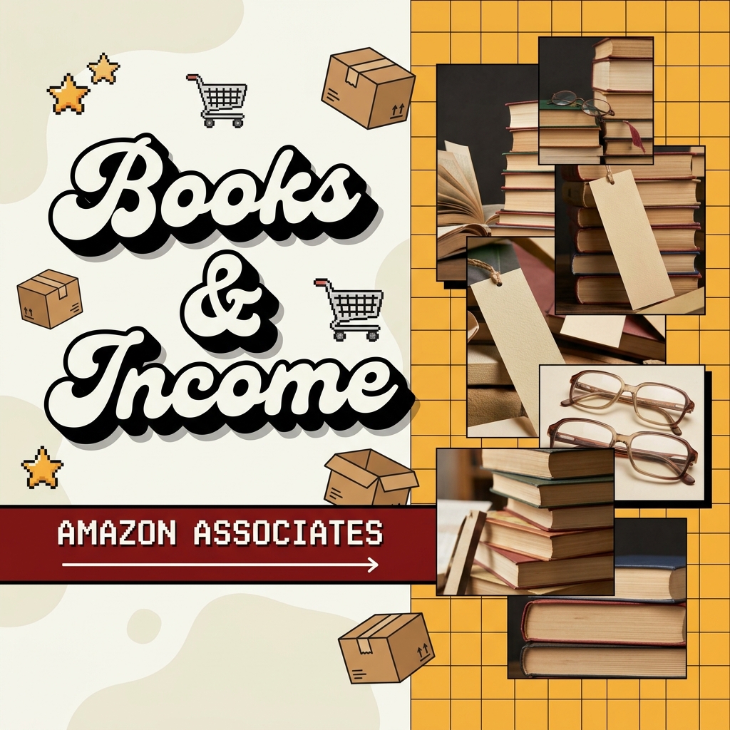 Amazon Associates Book Method Retro-Brutalist Cover