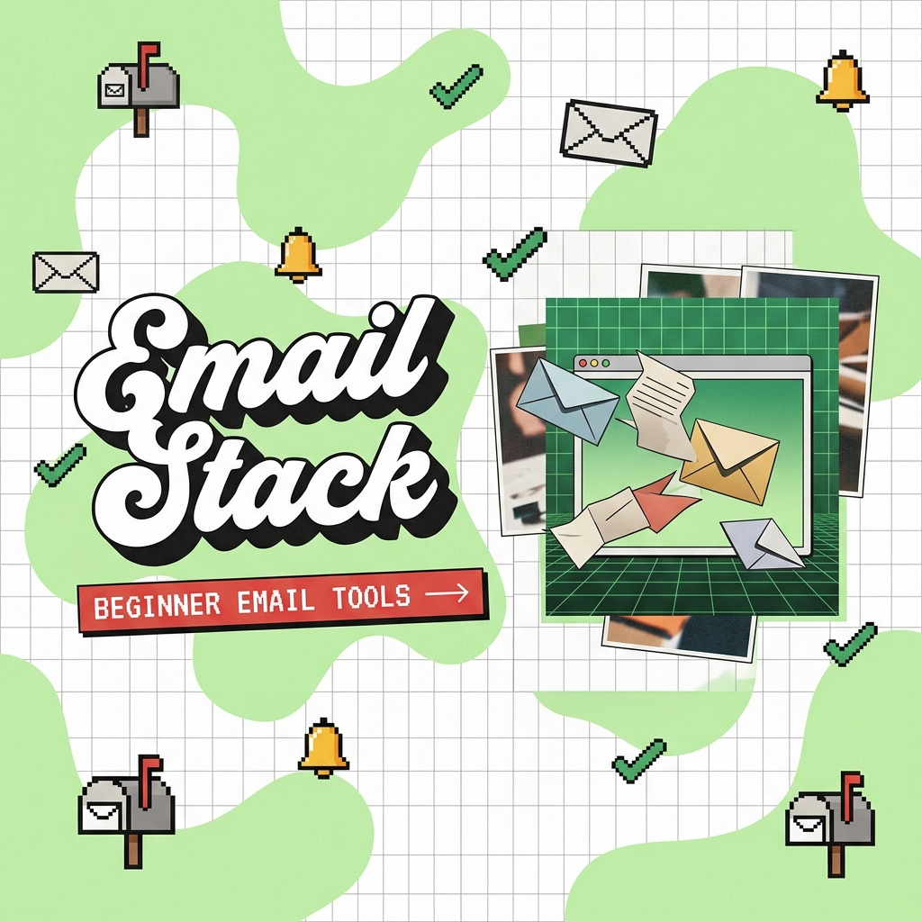 Email marketing workspace illustration for comparing MailerLite and ConvertKit