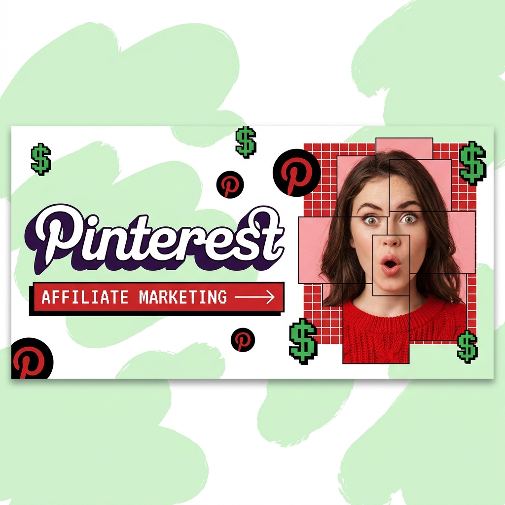Pinterest Affiliate Marketing Loop Retro-Brutalist Cover